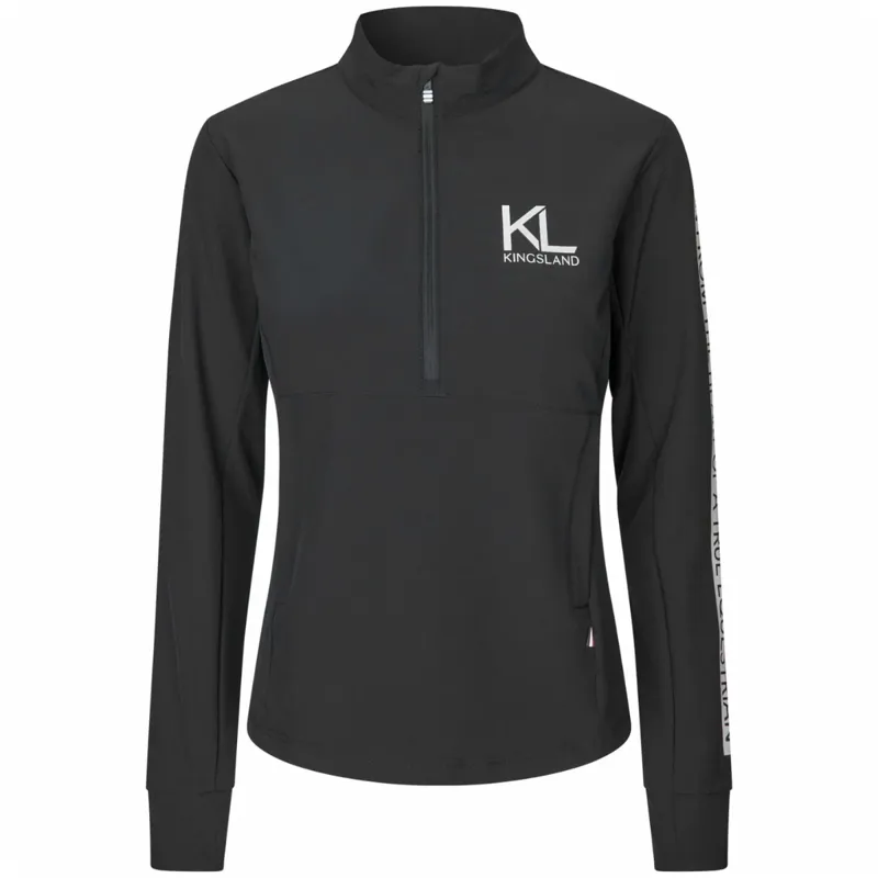 Kingsland KLNessa Ladies Fleece Anorak - Black