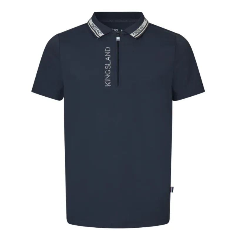 Kingsland KLNigel Boys Pique Polo Shirt - Navy