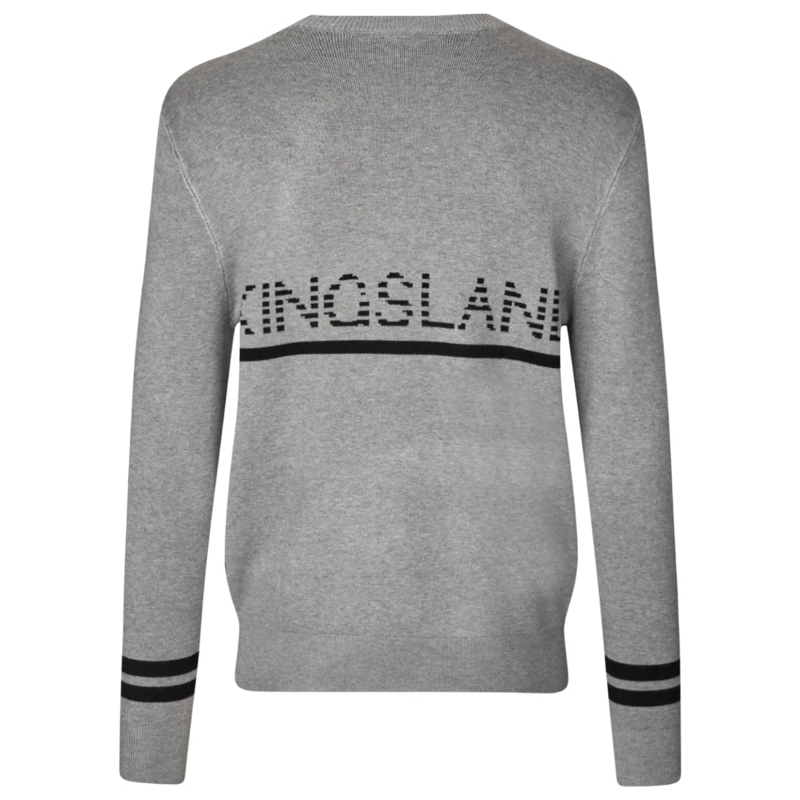 Kingsland KLNolan Men's Knitted Pullover - Grey Melange Medium-1