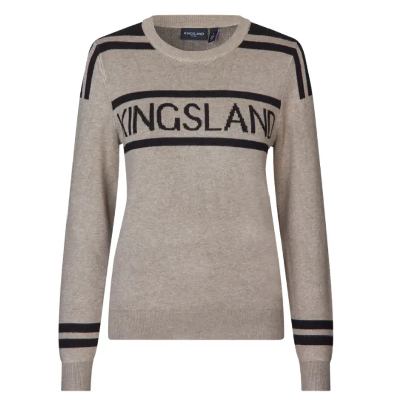 Kingsland KLNalin Ladies Knitted Pullover - Beige Melange