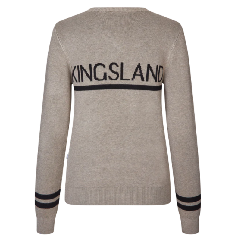 Kingsland KLNalin Ladies Knitted Pullover - Beige Melange-1