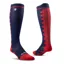 AriatTEK Devon Performance Tall Boot Socks - Navy/Red
