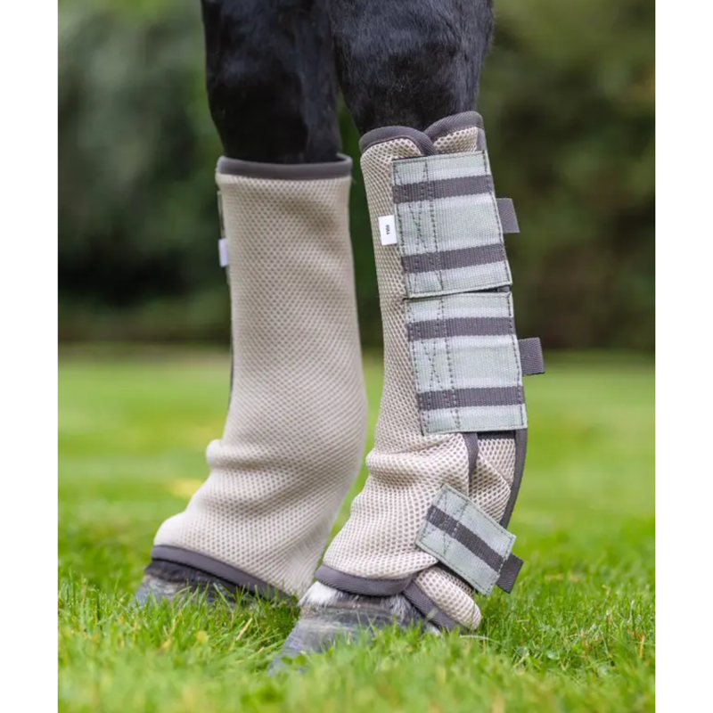 LeMieux Arika Mesh Fly Boots - Stone-1