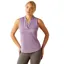 Ariat Women's Mesa Sleeveless Base Layer - Chalk Violet
