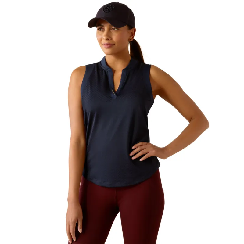 Ariat Women's Mesa Sleeveless Base Layer - Navy Eclipse 
