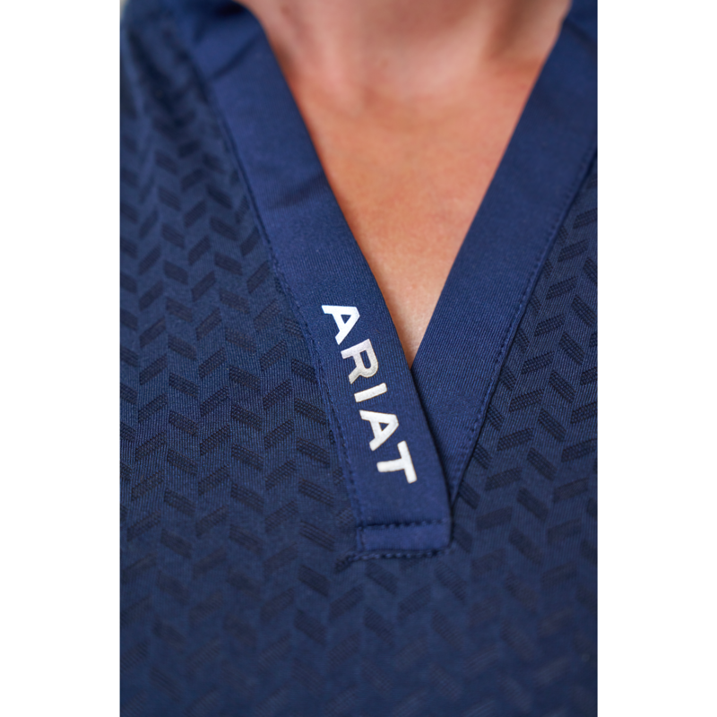 Ariat Women's Mesa Sleeveless Base Layer - Navy Eclipse -3