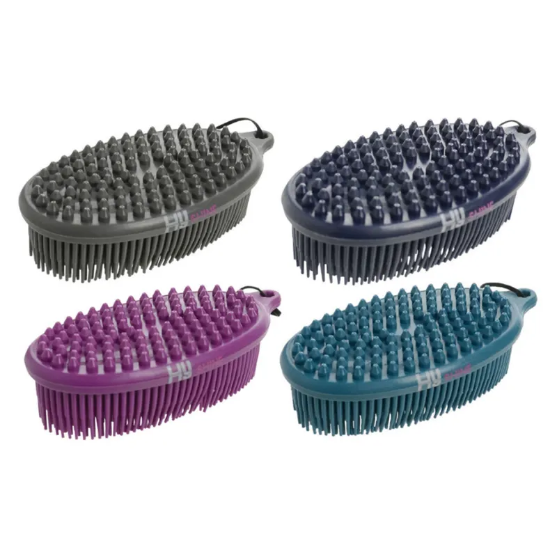 Hy Equestrian Pebble Brush
