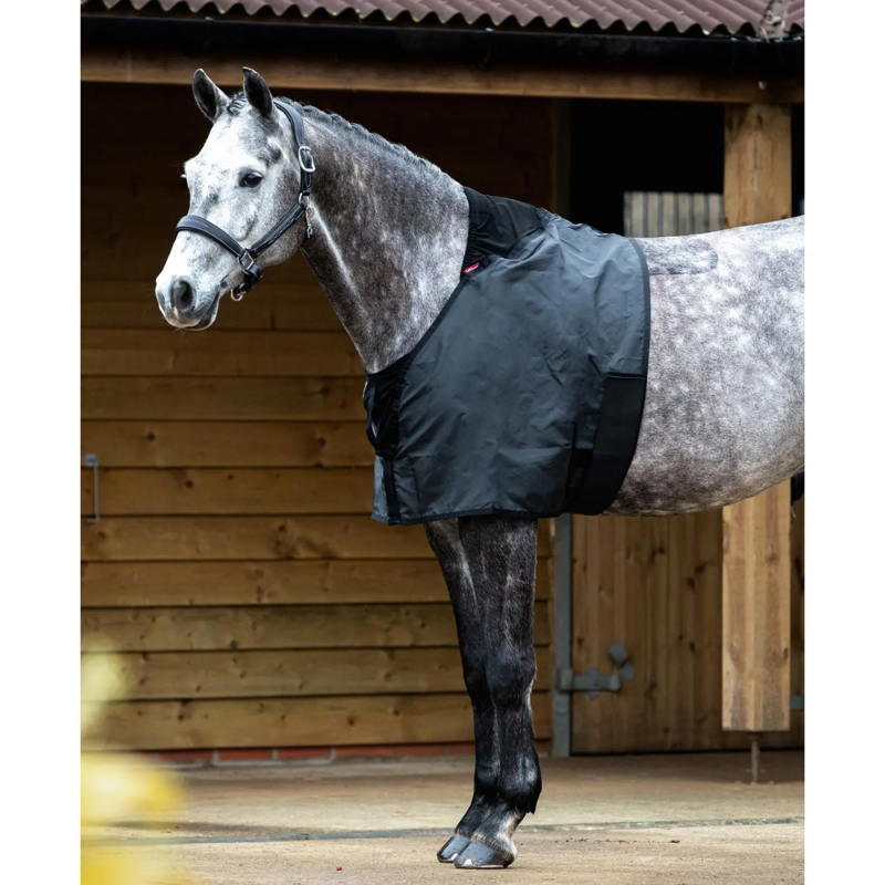 LeMieux Anti Rub Bib - Black-4