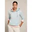Holland Cooper Varsity Hoodie - Pale Blue