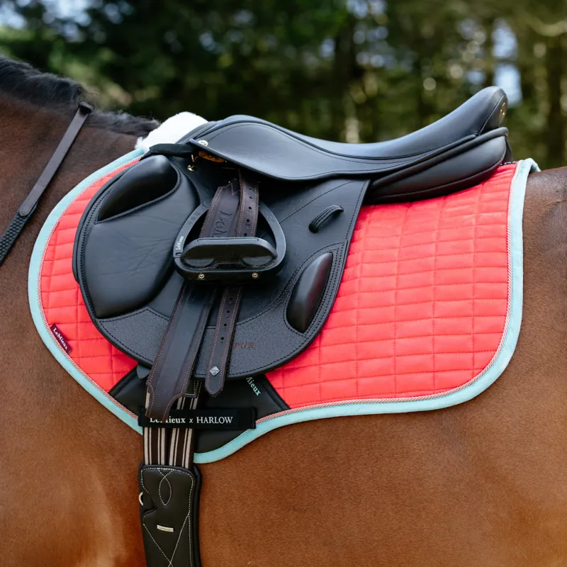 LeMieux Harlow Close Contact Square - Coral Crush-1