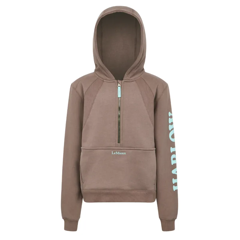 LeMieux Harlow Young Rider Hoodie - Walnut