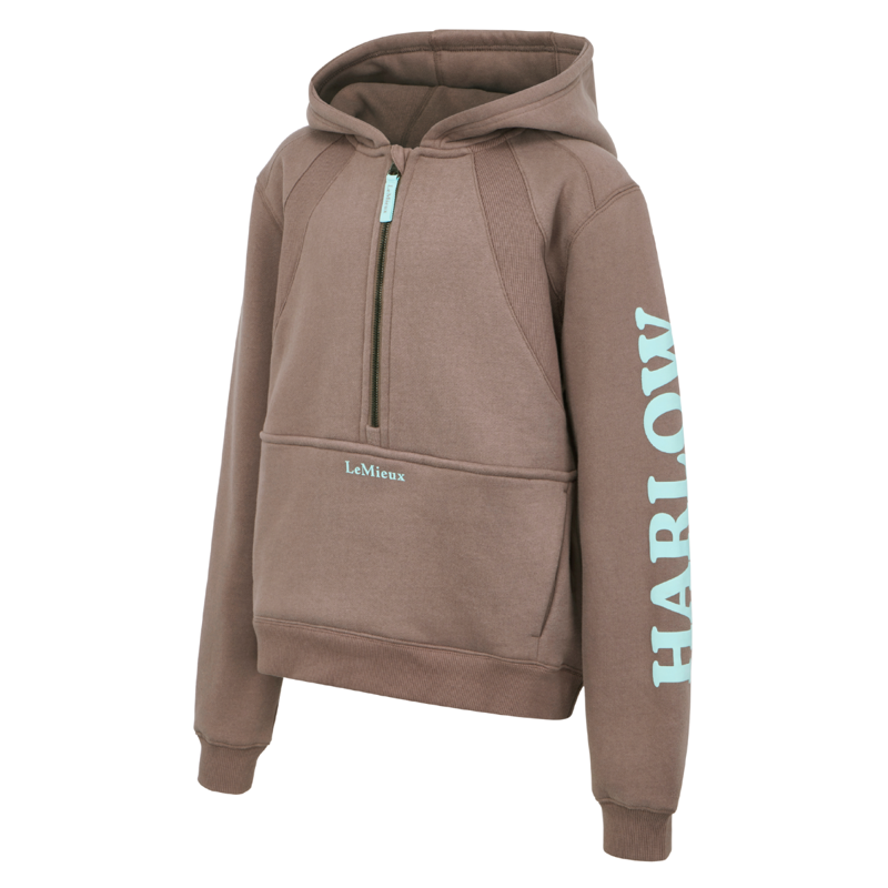 LeMieux Harlow Young Rider Hoodie - Walnut-1