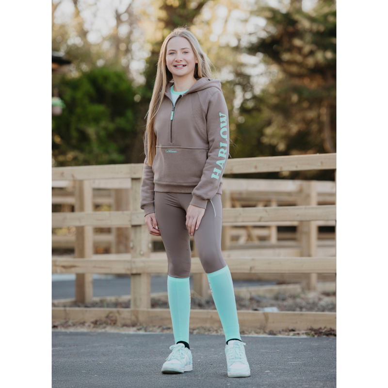 LeMieux Harlow Young Rider Hoodie - Walnut-5