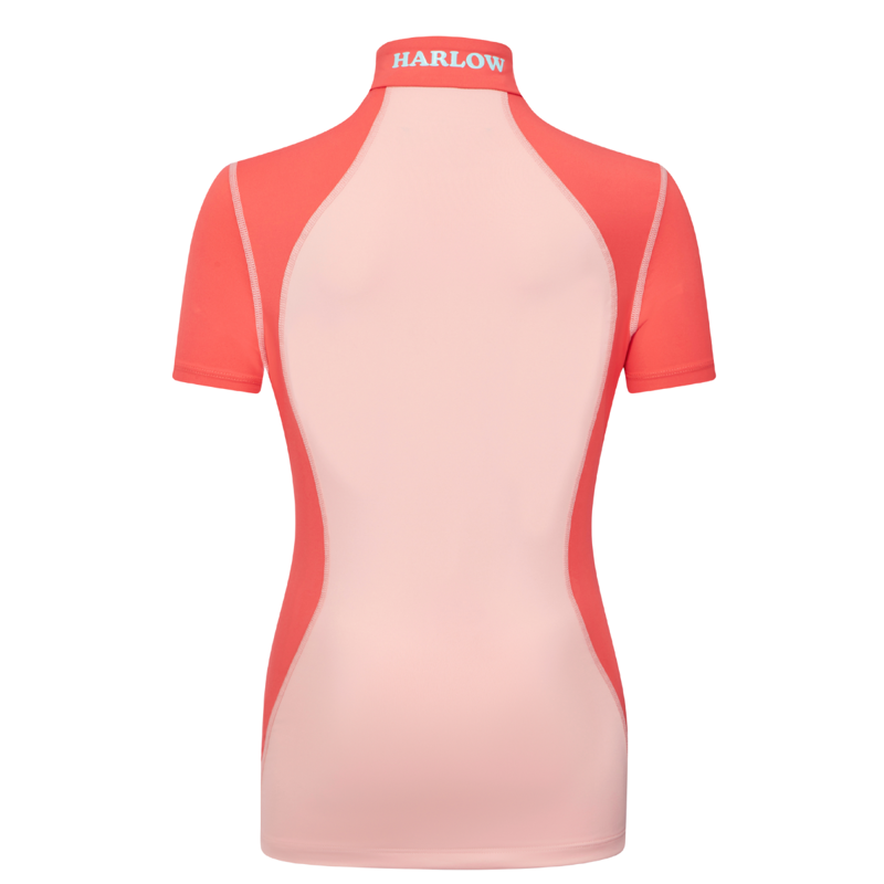 LeMieux Harlow Young Rider Short Sleeve Base Layer - Sugar Pink-2