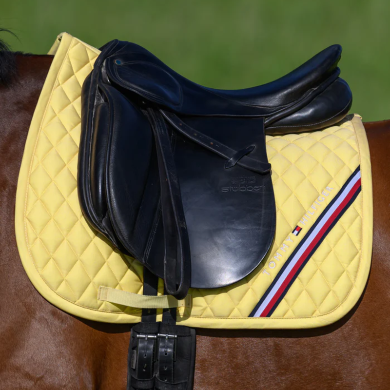 Tommy Hilfiger Stanford Dressage Saddlepad - Citron Ella-3