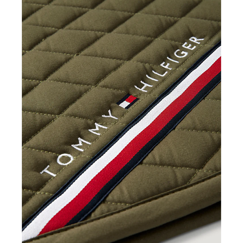 Tommy Hilfiger Stanford Dressage Saddlepad - Utility Olive-2