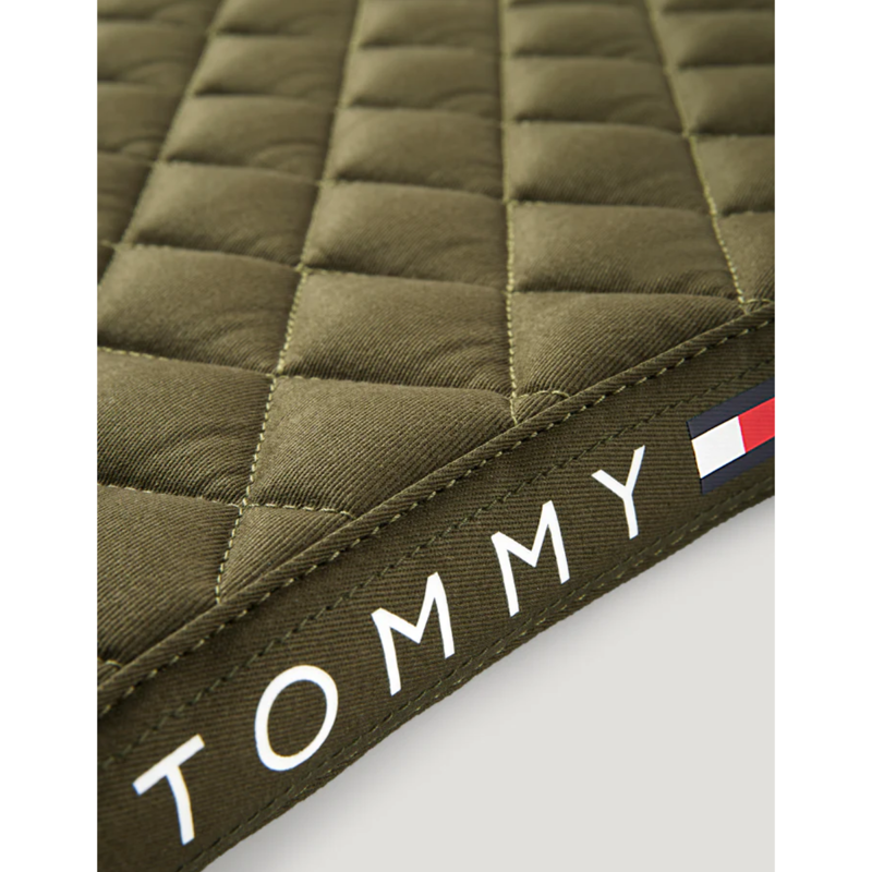 Tommy Hilfiger Stanford Dressage Saddlepad - Utility Olive-4
