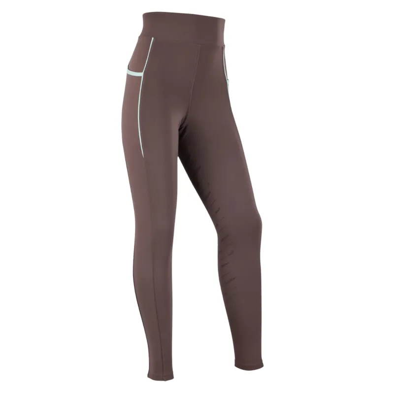 LeMieux Harlow Young Rider Orla Pull On Breeches - Walnut