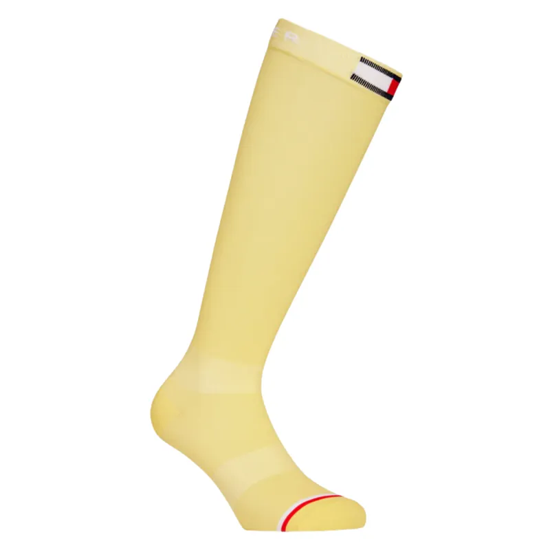 Tommy Hilfiger Unisex Newburgh Riding Socks - Citron Ella