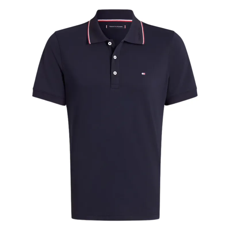 Tommy Hilfiger Men's Harrison Pique Polo - Desert Sky