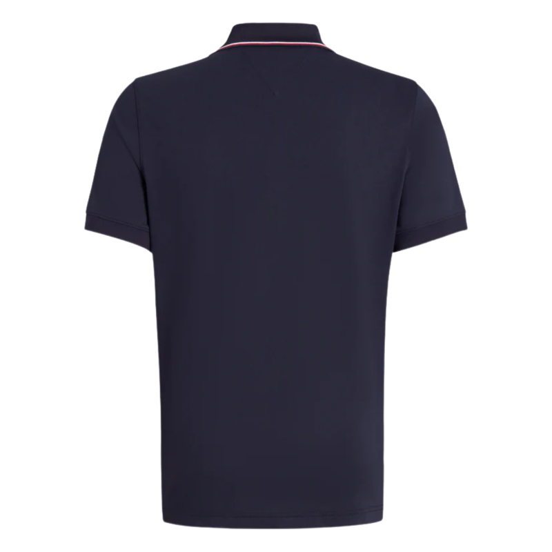 Tommy Hilfiger Men's Harrison Pique Polo - Desert Sky-1