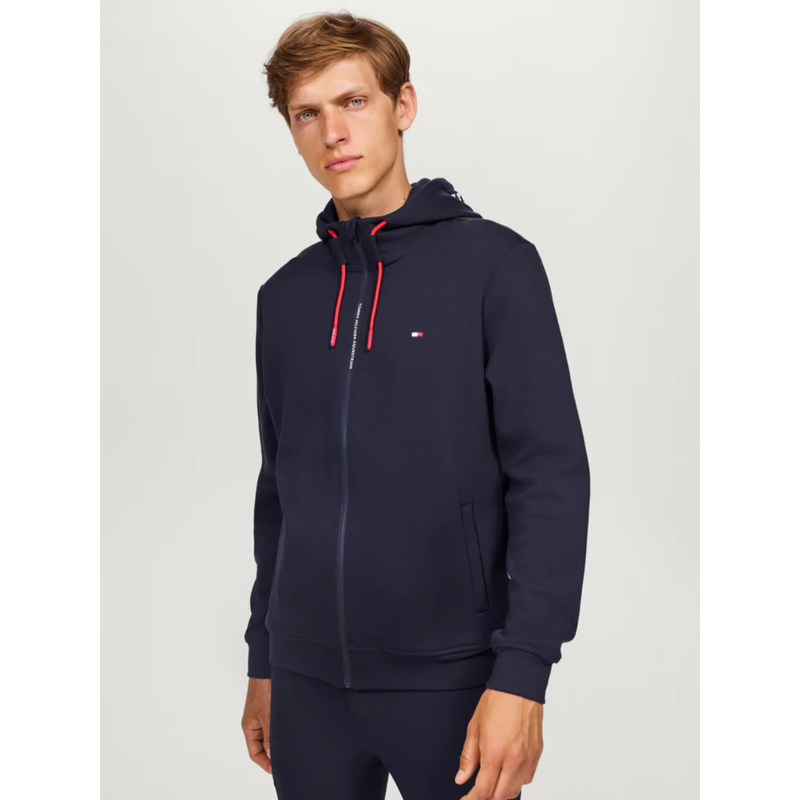 Tommy Hilfiger Men's Glenn Zip Up Hoodie - Desert Sky-2