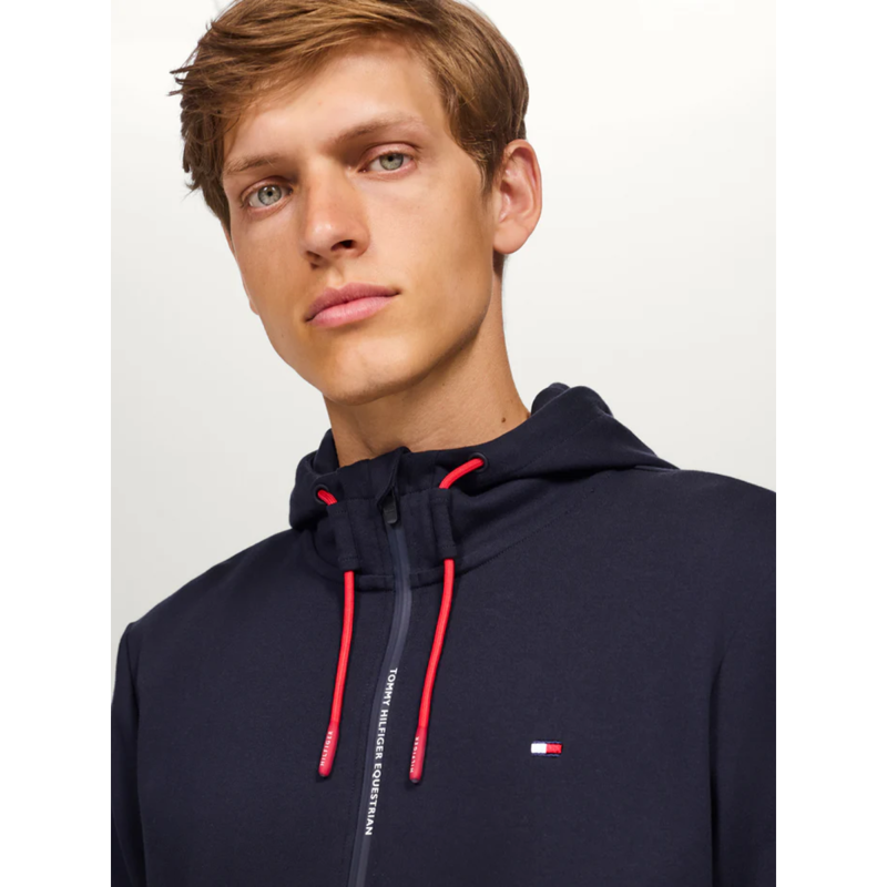 Tommy Hilfiger Men's Glenn Zip Up Hoodie - Desert Sky-4