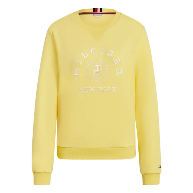 Tommy Hilfiger Women's Evans Graphic Sweatshirt - Citron Ella