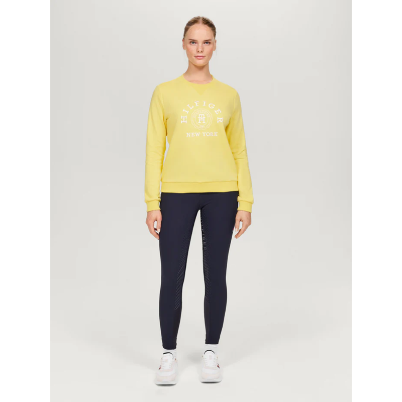 Tommy Hilfiger Women's Evans Graphic Sweatshirt - Citron Ella-4
