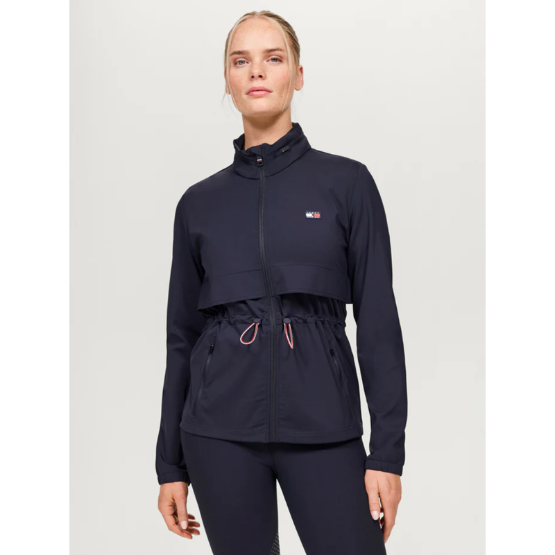 Tommy Hilfiger Women's Alma Waisted Windbreaker - Desert Sky-2