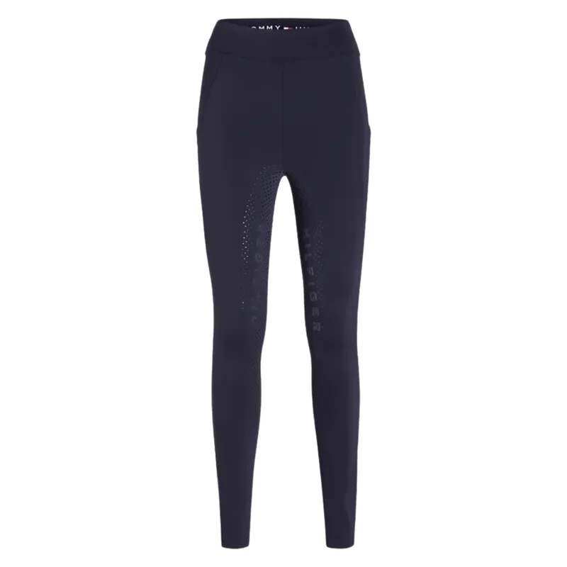 Tommy Hilfiger Women's Amber High Waist Full Grip Leggings - Desert Sky