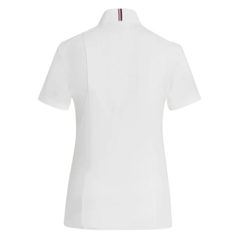 Tommy Hilfiger Women's Avon Short Sleeve Show Shirt - Optic White-1