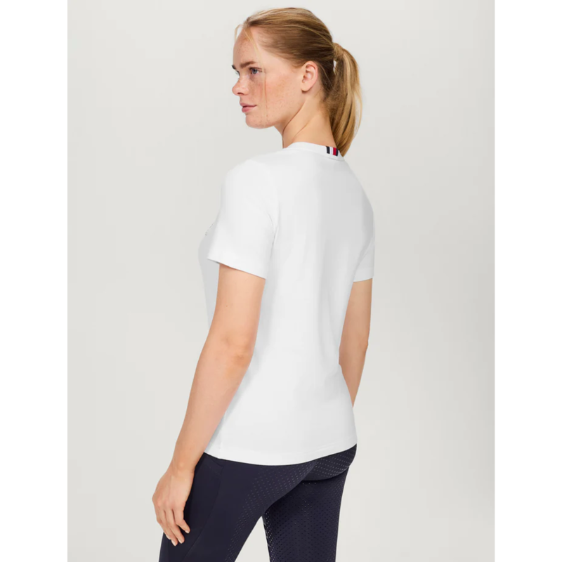 Tommy Hilfiger Women's Belmont Rhinestone T-Shirt - Optic White-2