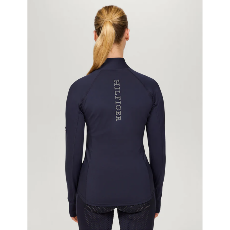 Tommy Hilfiger Women's Derby Training Jacket - Desert Sky-3