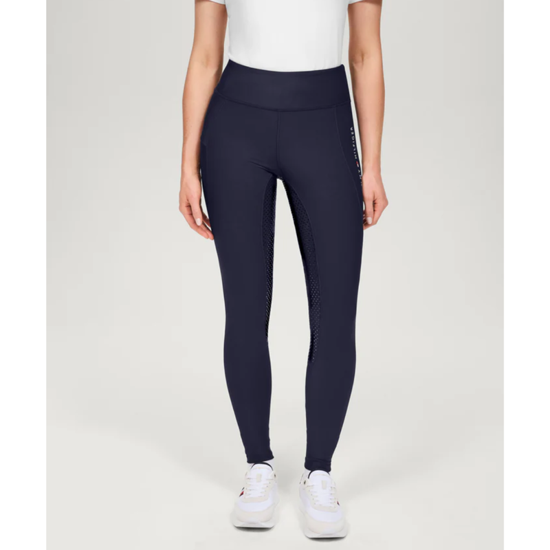 Tommy Hilfiger Women's Devon Full Grip Riding Leggings - Desert Sky-2