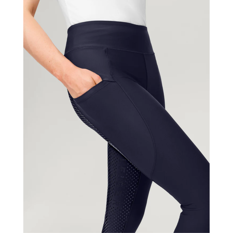 Tommy Hilfiger Women's Devon Full Grip Riding Leggings - Desert Sky-5