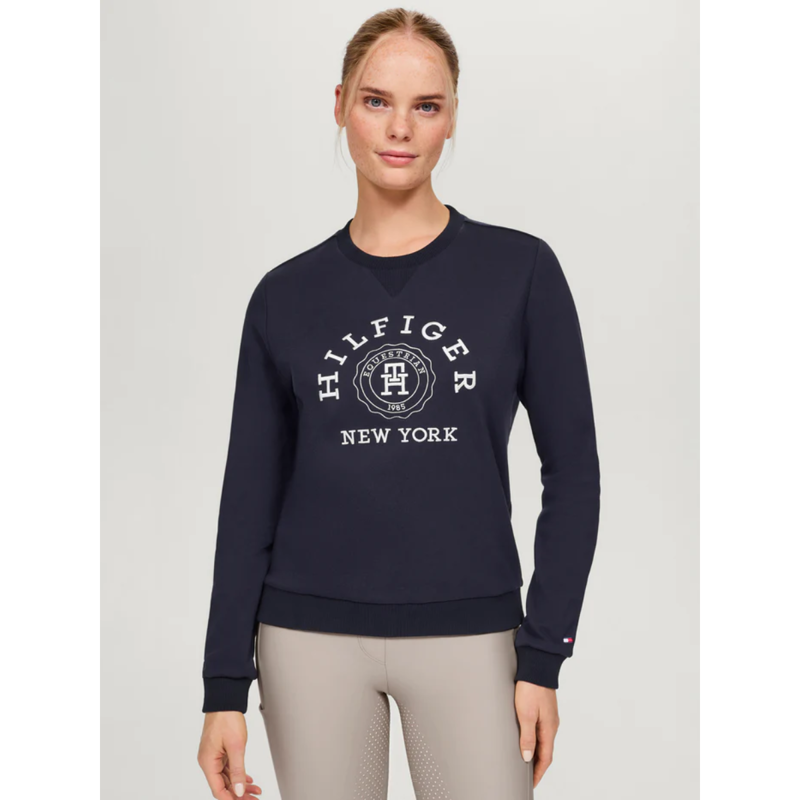 Tommy Hilfiger Women's Evans Graphic Sweatshirt - Desert Sky-1