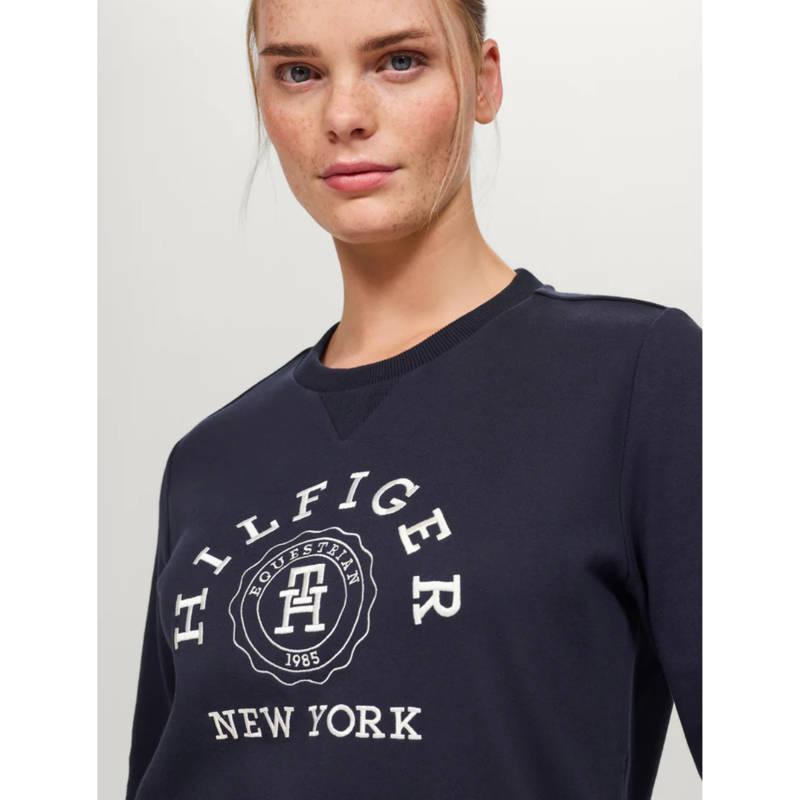 Tommy Hilfiger Women's Evans Graphic Sweatshirt - Desert Sky-3