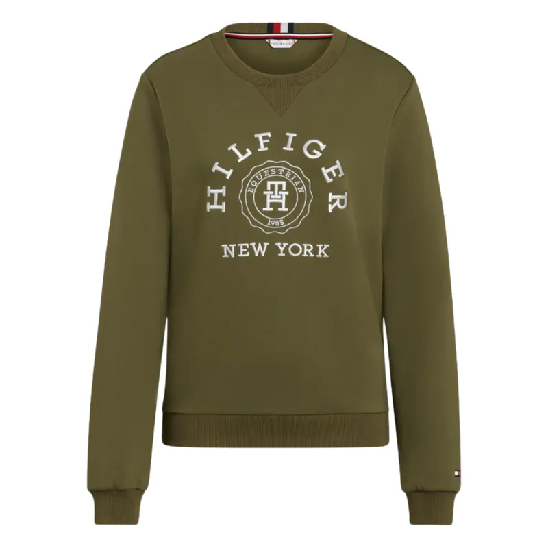 Tommy Hilfiger Women's Evans Graphic Sweatshirt - Utility Olive
