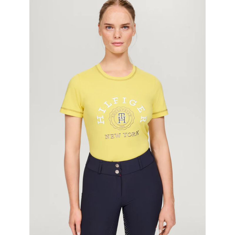 Tommy Hilfiger Women's Newport Graphic T-Shirt - Citron Ella-1