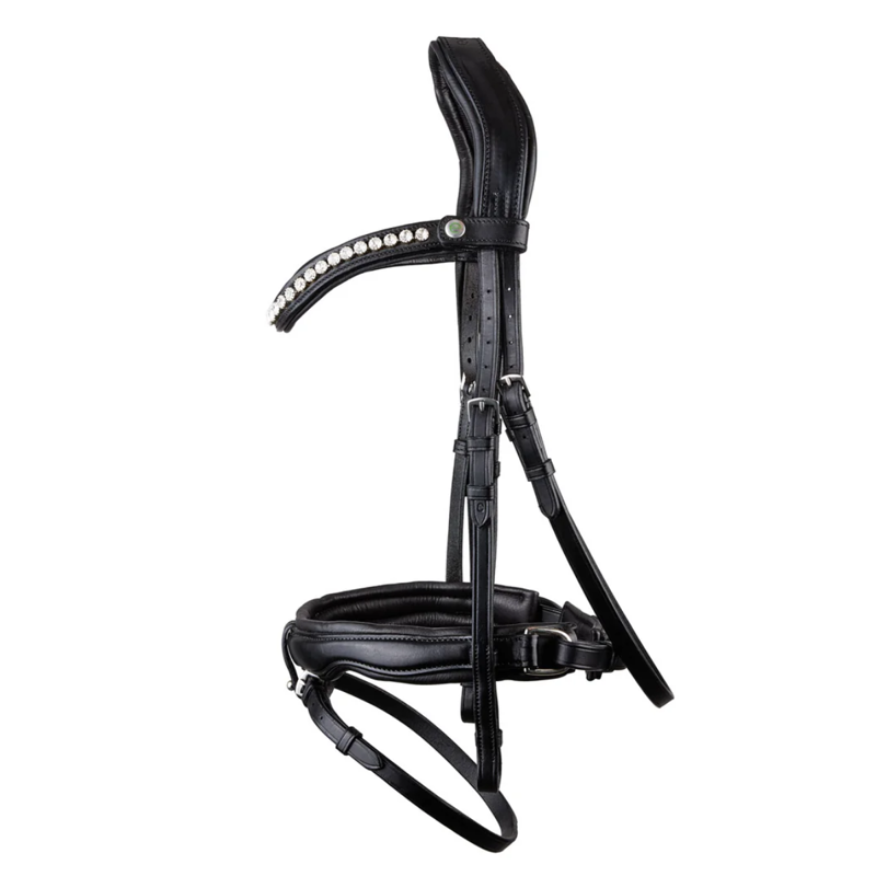 EcoRider Ultra Comfort Navan V2 Bridle - Black-1
