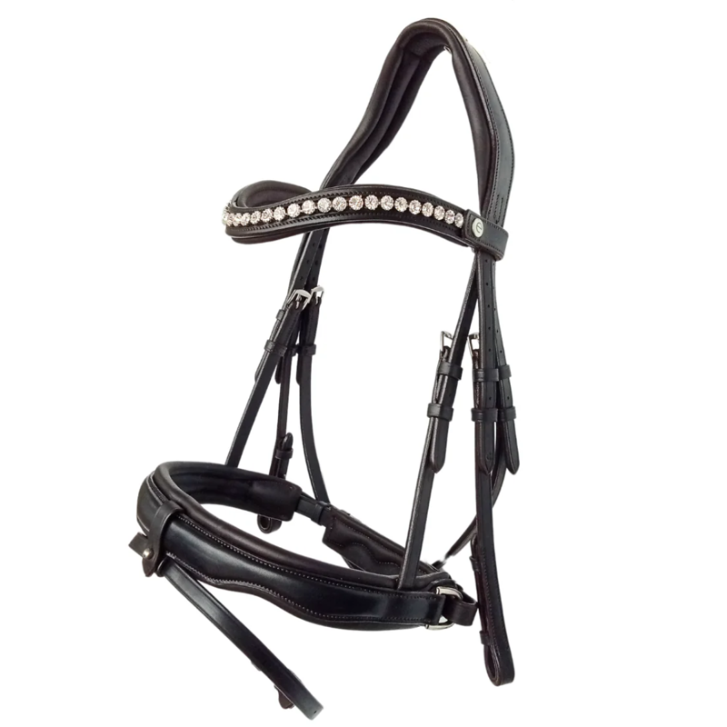 EcoRider Ultra Comfort Navan V2 Bridle - Black-3
