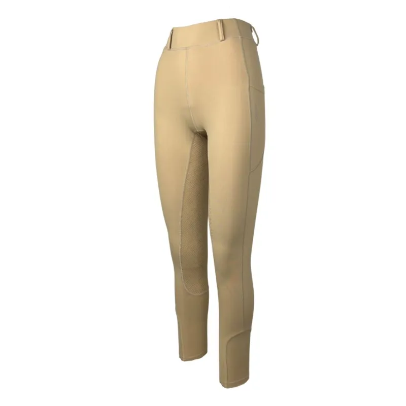 Cameo Ladies Performance Riding Tights - Beige