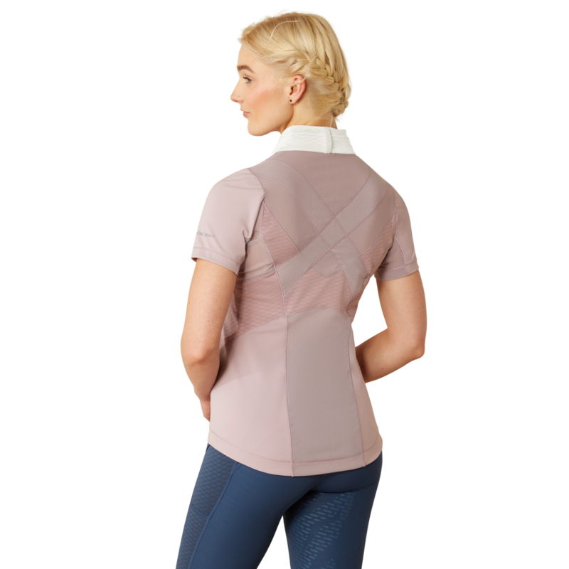 Ariat Women's Ascent Show Shirt - Sea Fog-1