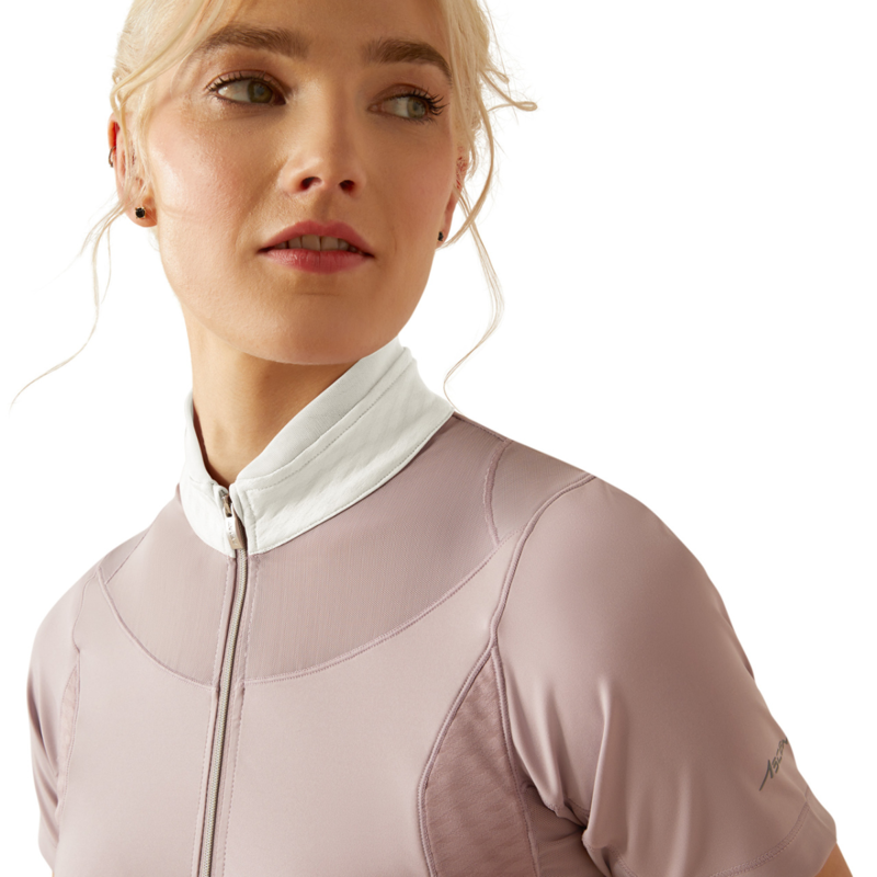 Ariat Women's Ascent Show Shirt - Sea Fog-2