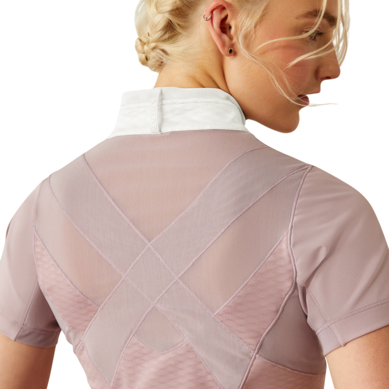 Ariat Women's Ascent Show Shirt - Sea Fog-3