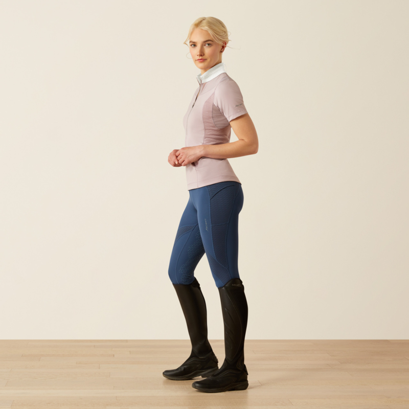 Ariat Women's Ascent Show Shirt - Sea Fog-4