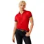 Ariat Women's Bandera 1/4 Zip Polo - Weg Red
