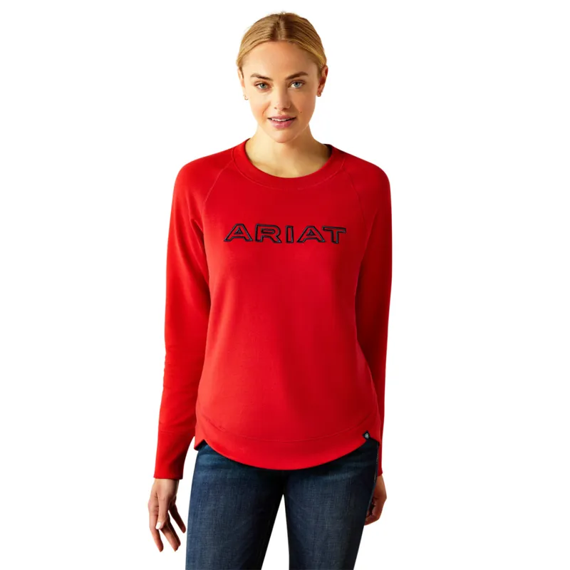 Ariat Women's Benicia Team Sweatshirt - Red