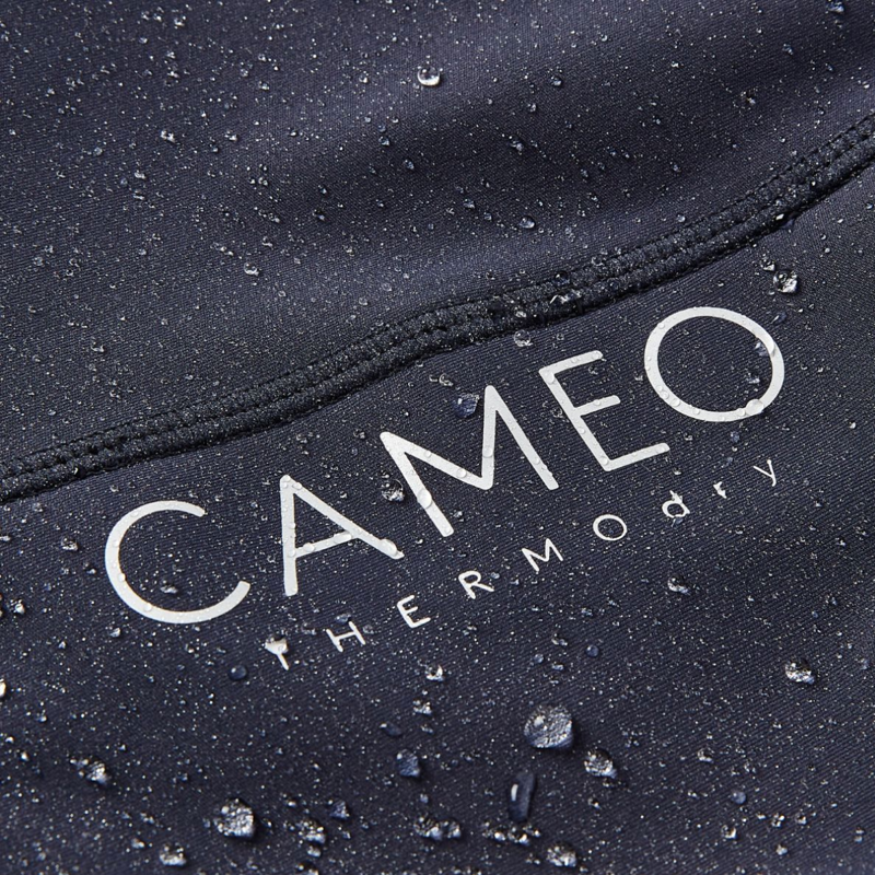 Cameo Junior ThermoDry Riding Tights - Navy-1